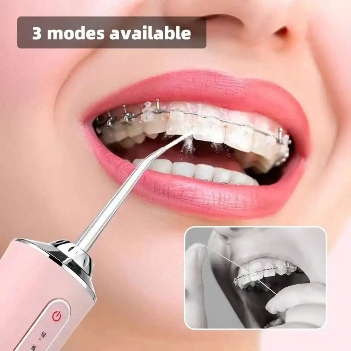 Portable Oral Irrigator Water Flosser Dental Water Jet