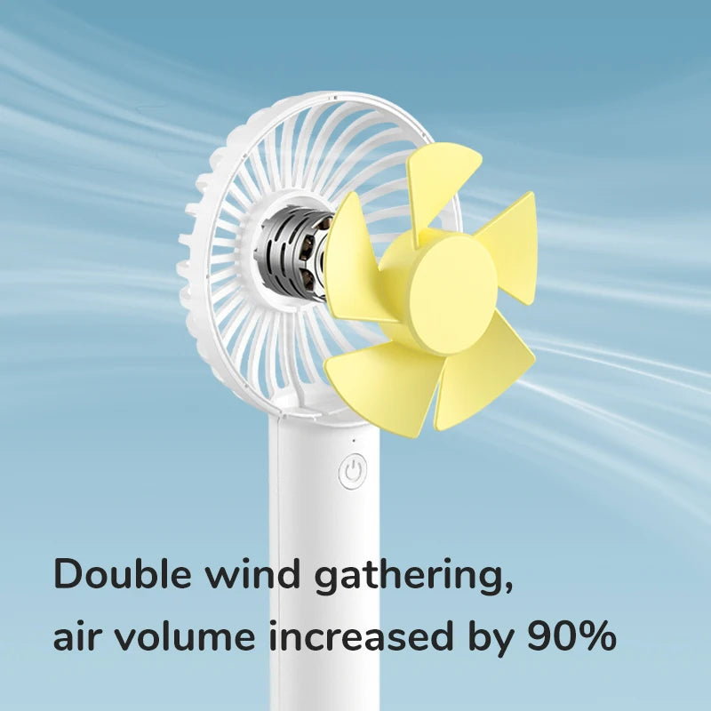 Mini Strong Wind Handheld Fan Portable