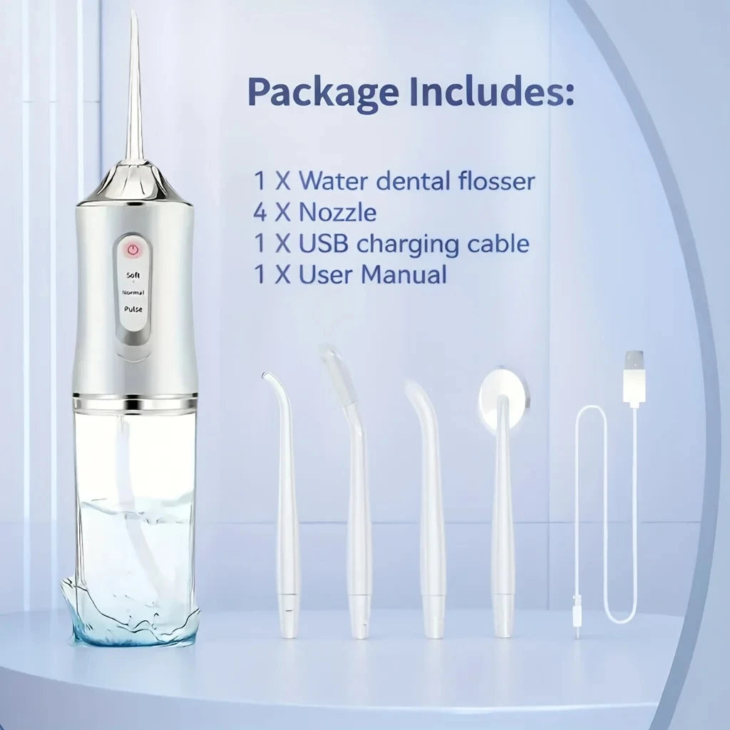 Portable Oral Irrigator Water Flosser Dental Water Jet