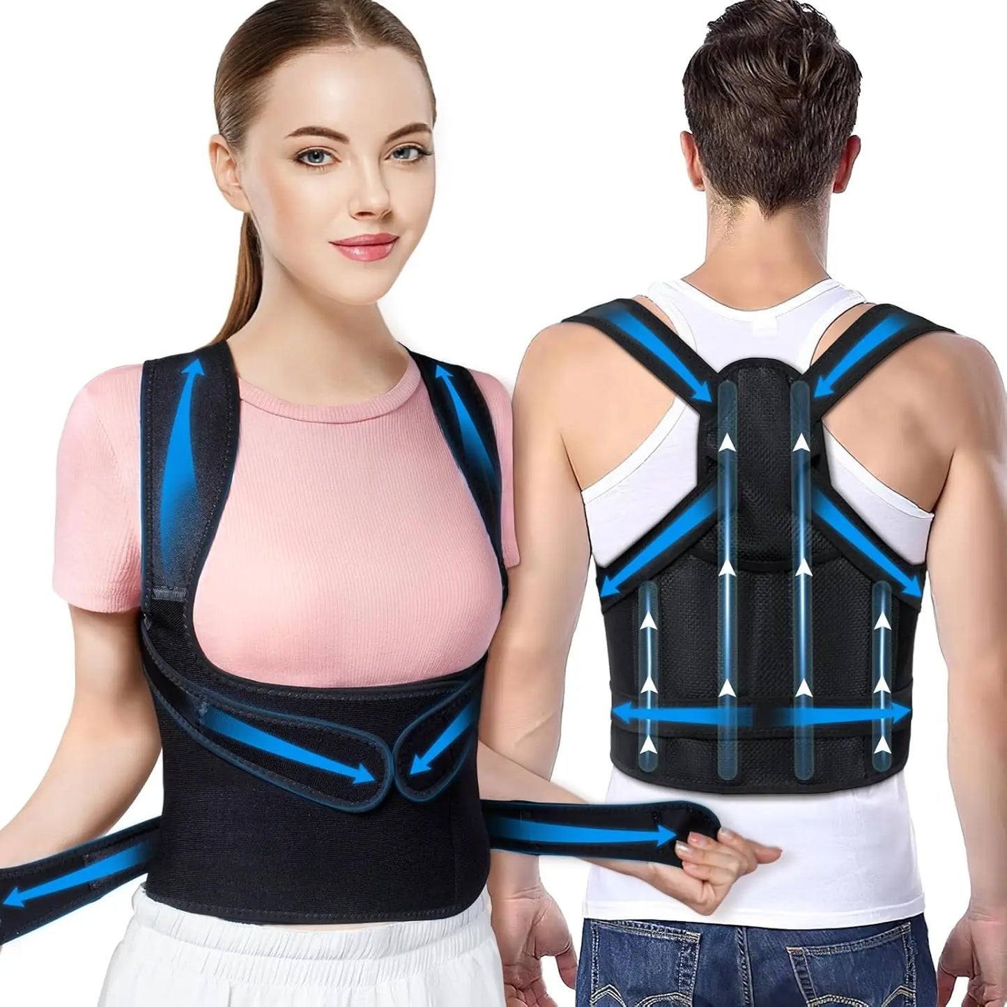 Back Brace Posture Corrector for Women and Men