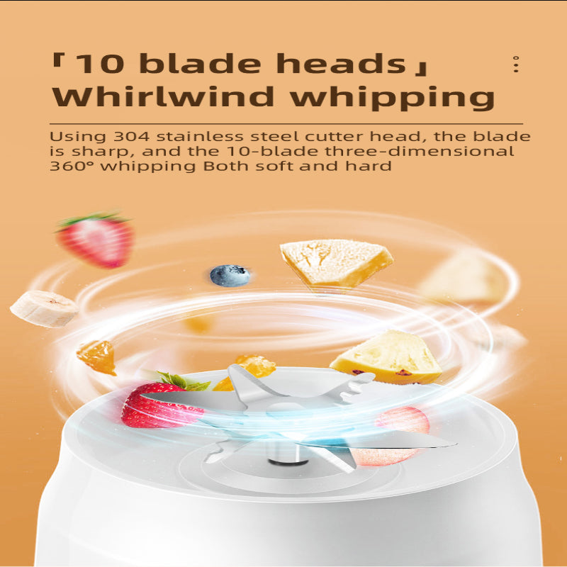 Compact USB Juicer with Rechargeable Battery