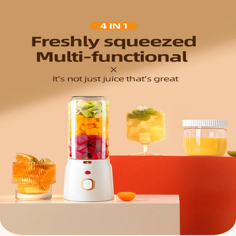 Compact USB Juicer with Rechargeable Battery