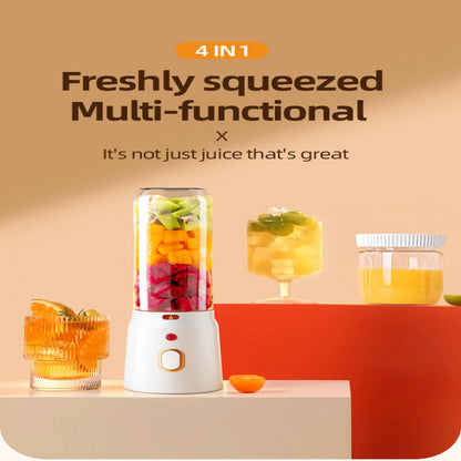 Compact USB Juicer with Rechargeable Battery