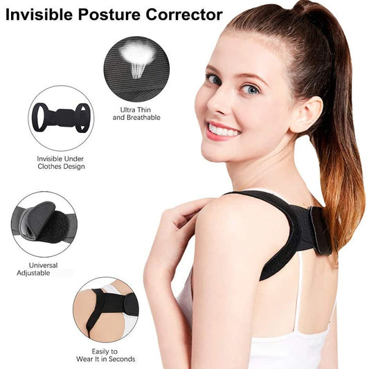 Back Posture Corrector Belt Adjustable Shoulde Neck