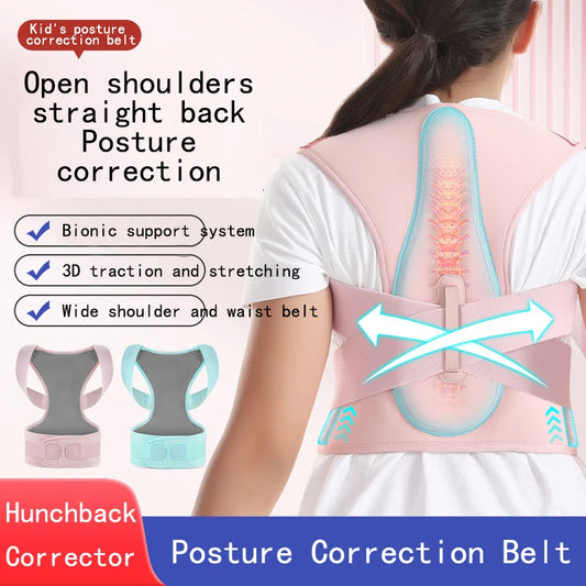 Children Back Posture Corrector Compression Shoulder Back