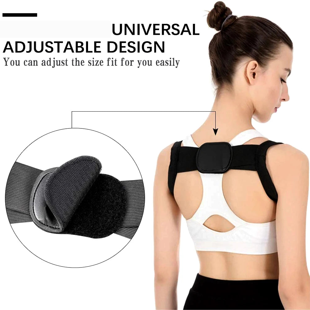 Back Posture Corrector Belt Adjustable Shoulde Neck