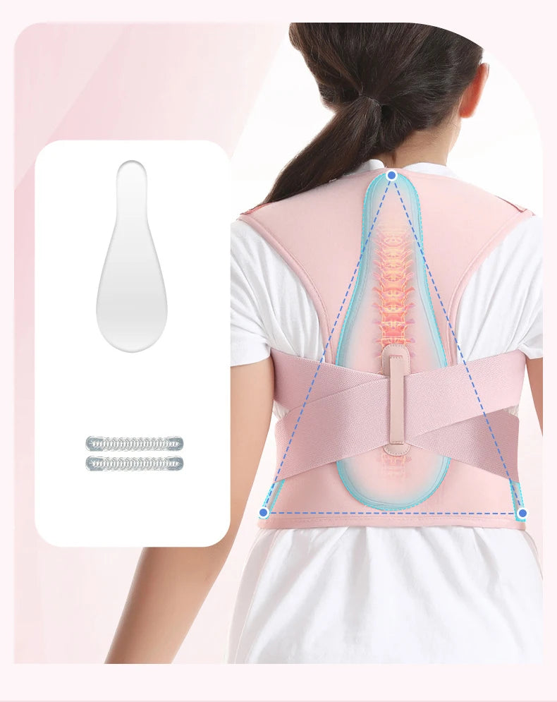 Children Back Posture Corrector Compression Shoulder Back
