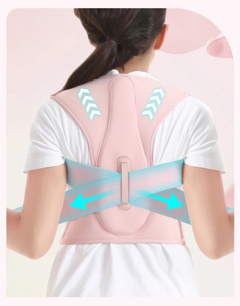 Children Back Posture Corrector Compression Shoulder Back