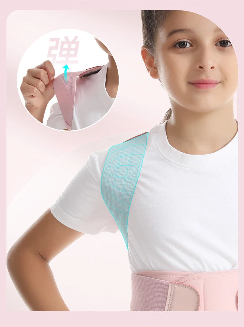 Children Back Posture Corrector Compression Shoulder Back