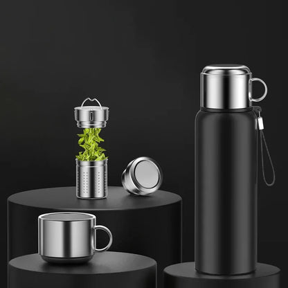 Smart Stainless Steel Thermos Water Bottle Temperature