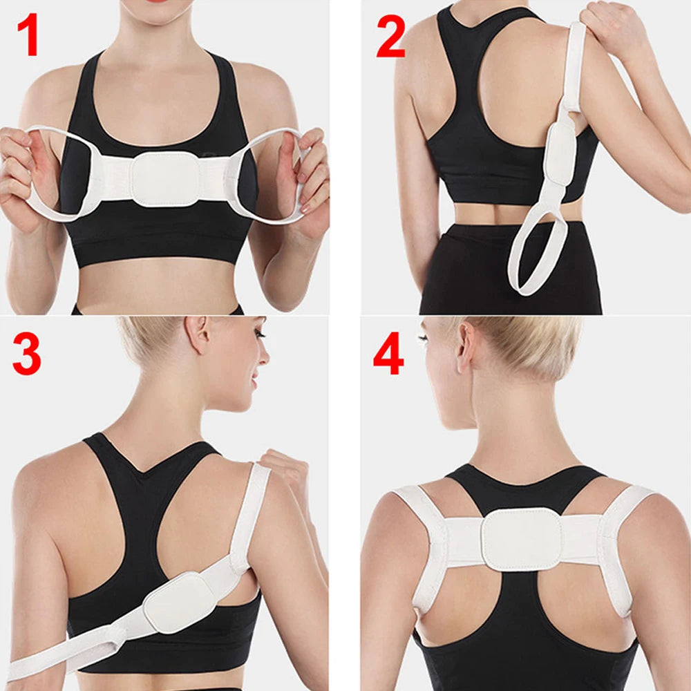 Back Posture Corrector Belt Adjustable Shoulde Neck