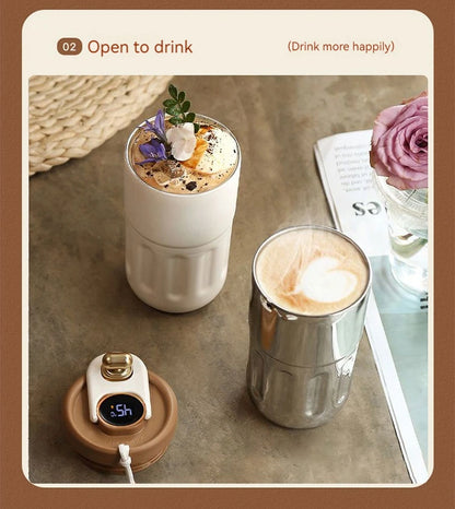 Stainless Steel Thermo Water Bottle LED Temperature Display