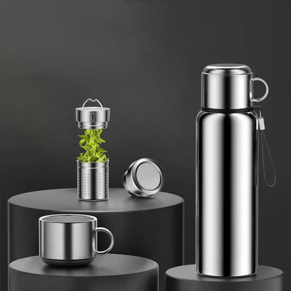 Smart Stainless Steel Thermos Water Bottle Temperature