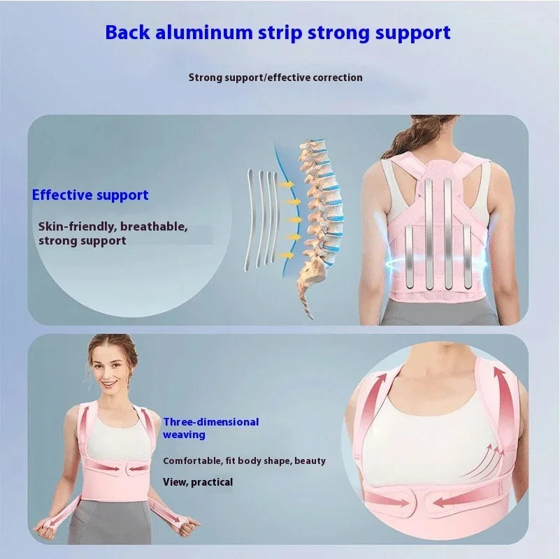 Back Brace and Posture Corrector for Women and Men