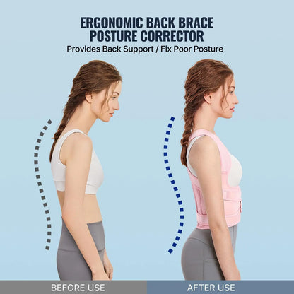 Back Brace and Posture Corrector for Women and Men