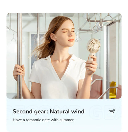 Mini Strong Wind Handheld Fan Portable