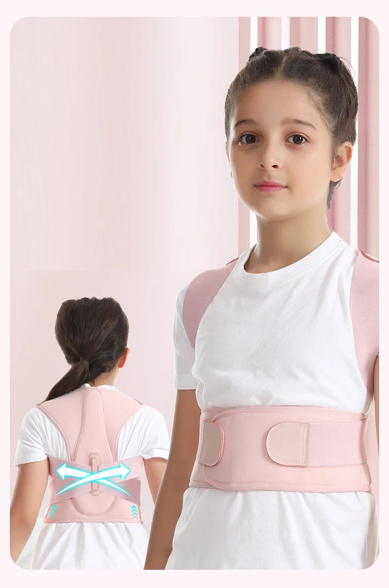 Children Back Posture Corrector Compression Shoulder Back