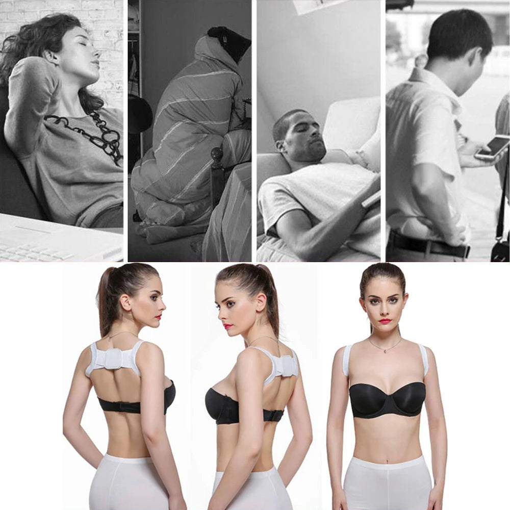 Back Posture Corrector Belt Adjustable Shoulde Neck