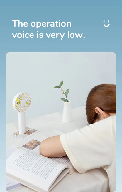 Mini Strong Wind Handheld Fan Portable